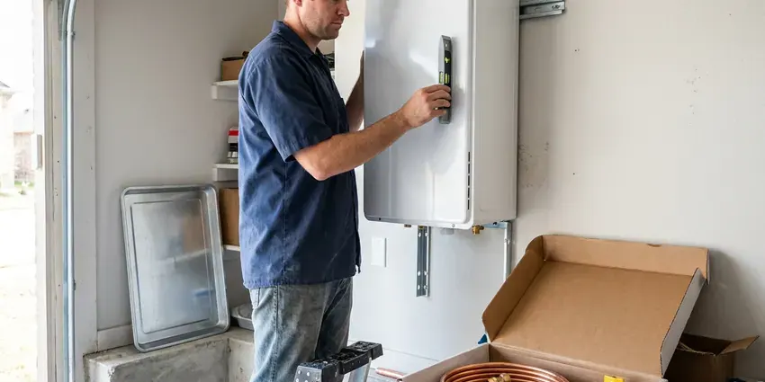 Electric Tankless Water Heater Installation in Billings
