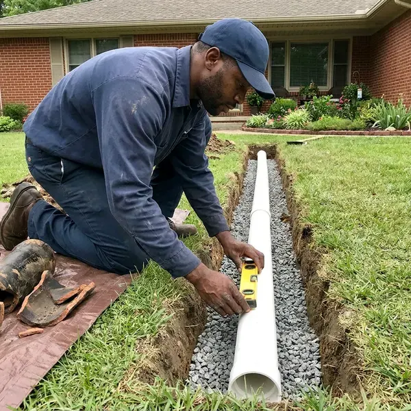 DFV Plumbing technician providing sewer replacement in Billings, MT