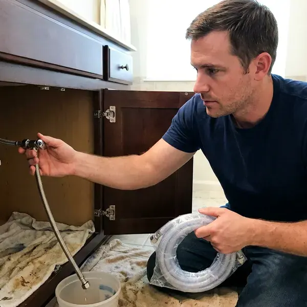 Local water leak repair by DFV Plumbing, Billings, MT