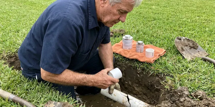 DFV Plumbing technician providing rooter services in Havre