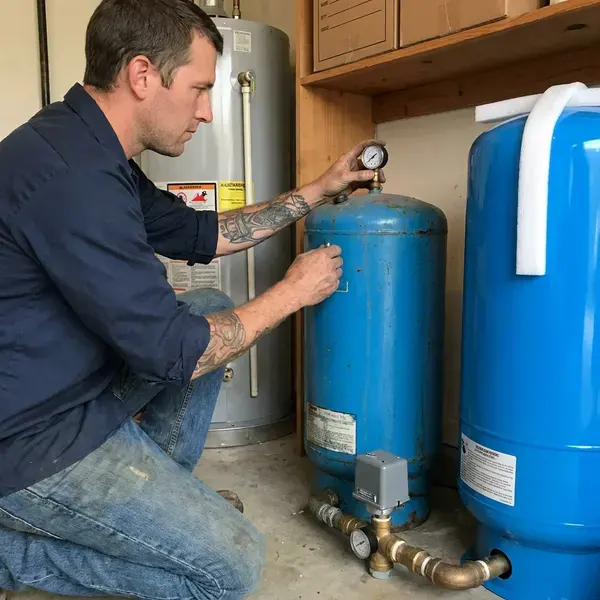 Local well pressure tank replacement by DFV Plumbing, Bigfork, MT